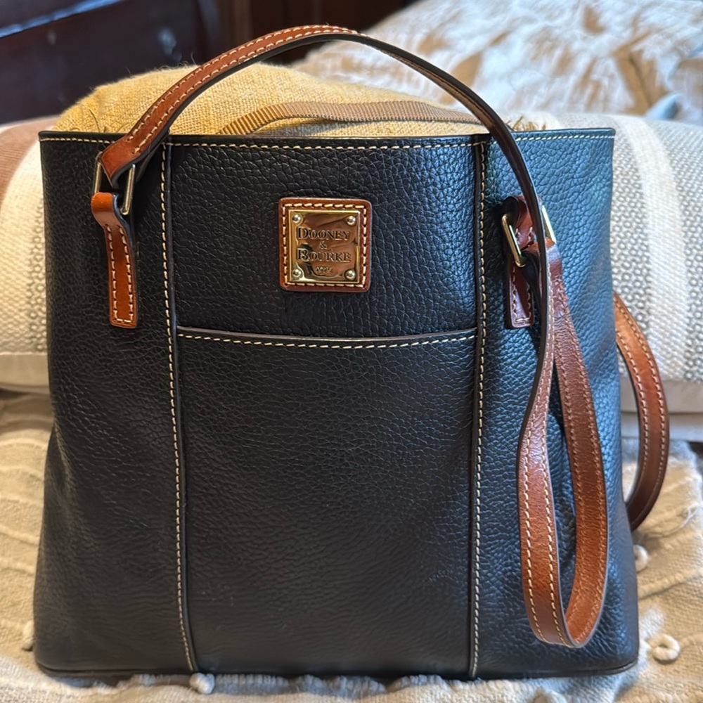 Dooney & Bourke Small Lexington Shoulder Bag Brown T-moro Gentlely Used